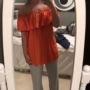 Off the shoulder top